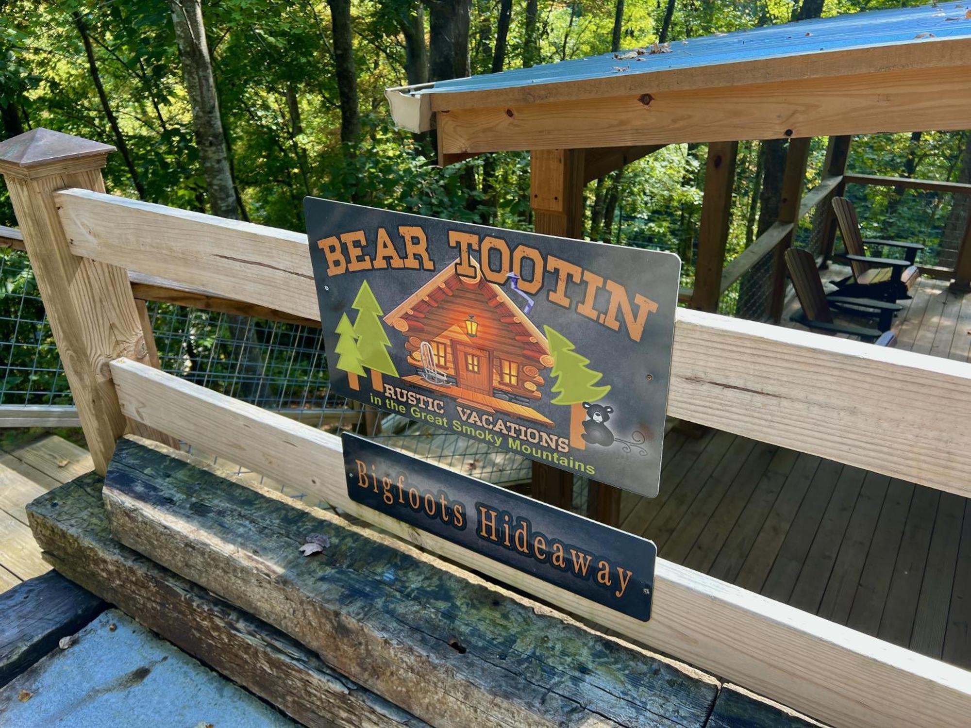 Bigfoots Hideaway Cabin Gatlinburg Zewnętrze zdjęcie